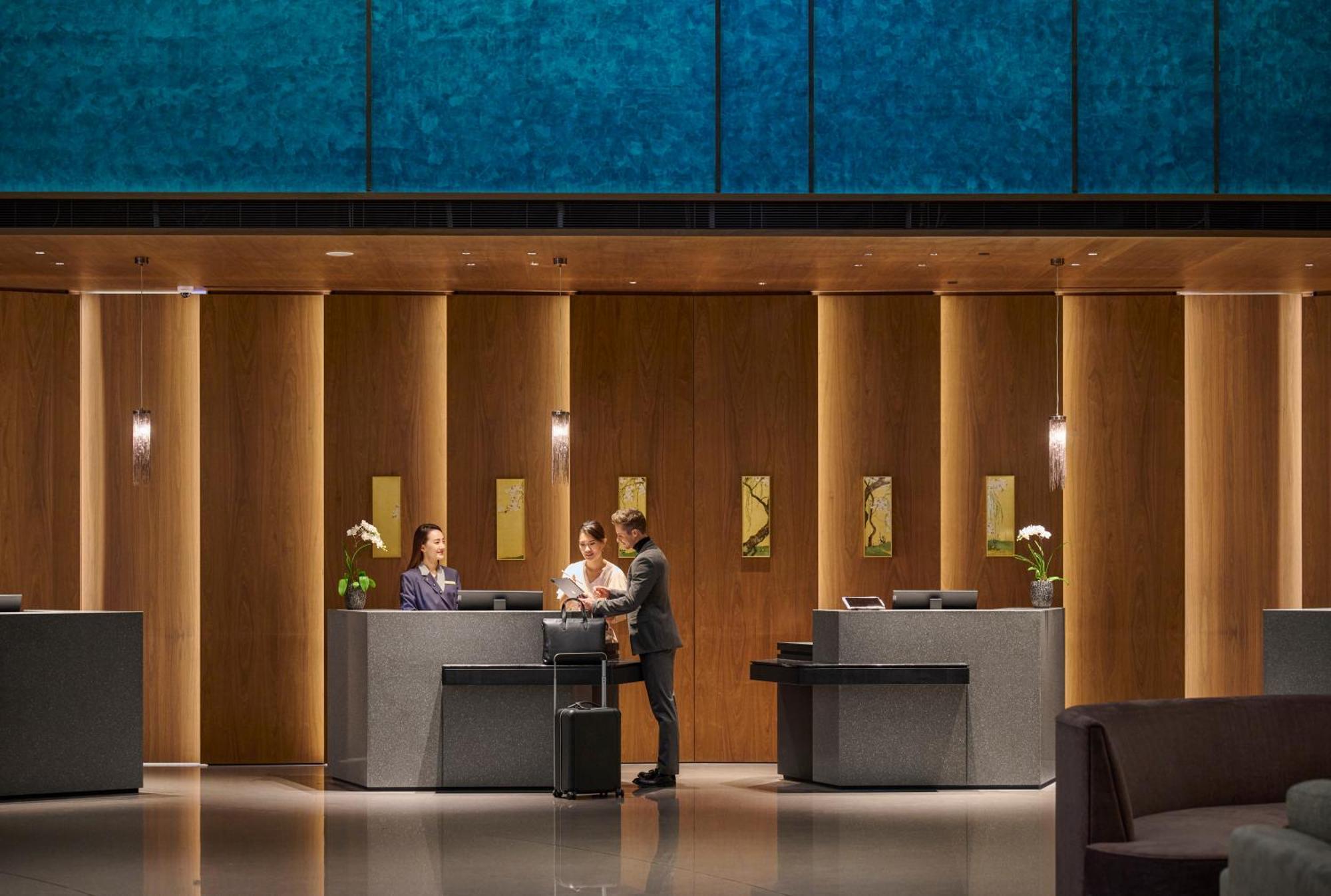 ホテル Intercontinental Kaohsiung By Ihg エクステリア 写真 The lobby of the hotel